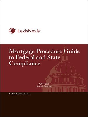 cover image of Mortgage Procedure Guide to Federal and State Compliance